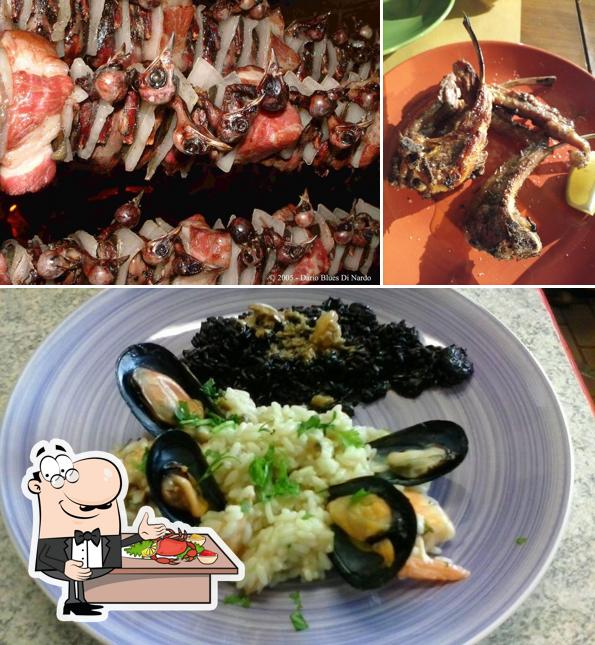 Ordina la cucina di mare a Osteria Del Cacciatore Di Chiocci Nicola