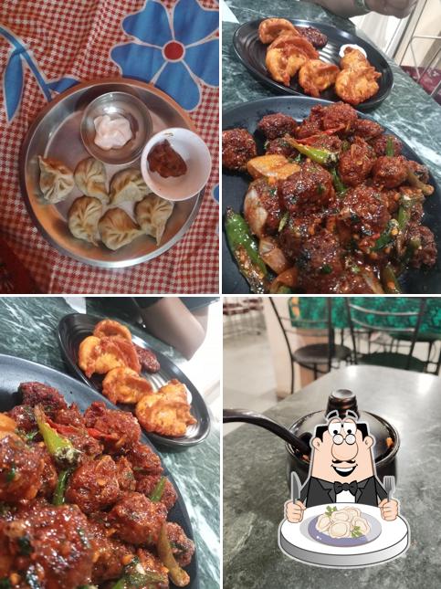 Dumplings at Royal's cafe