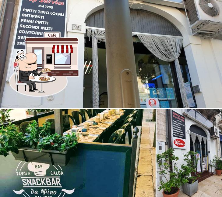 Gli esterni di SNACK BAR da PINO
