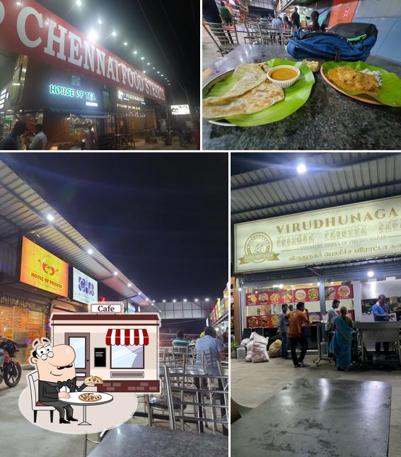 The exterior of Virudhunagar Poricha Parotta Kadai