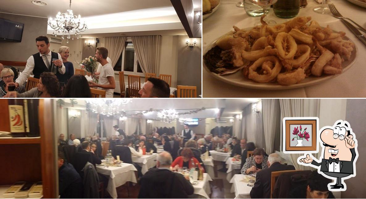 Tra le varie cose da Ristorante Pizzeria Al Pioppeto si possono trovare la interni e cibo