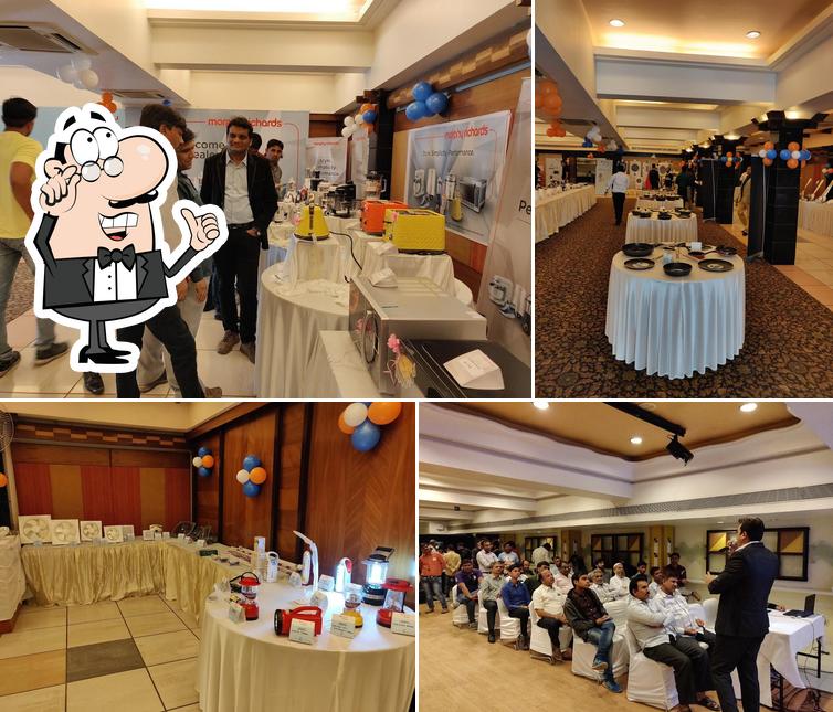 Check out how River View Restaurant - Hotel Sarovar Portico looks inside