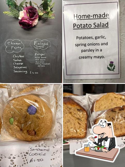 Food at Thistle Cafe