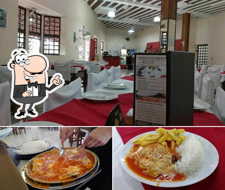 Veja imagens do interior do Bella Parma Restaurante