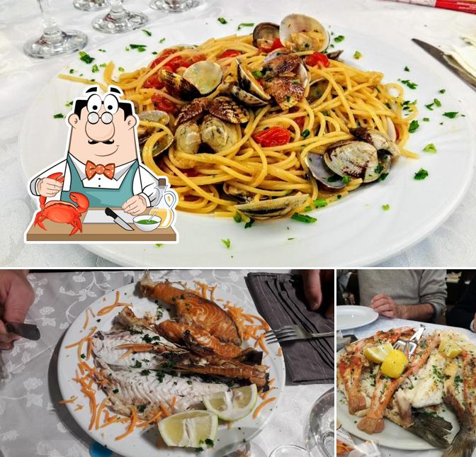 Essayez des fruits de mer à Ristorante Da Denis