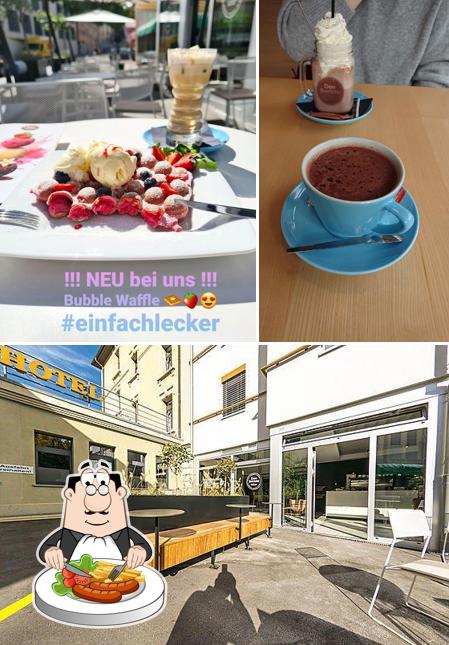 Questa è la foto che presenta la cibo e interni di Don Barista