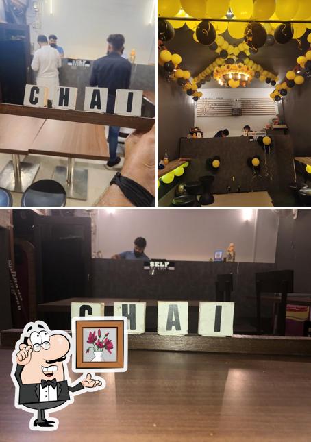 The interior of HURRRAY CAFE