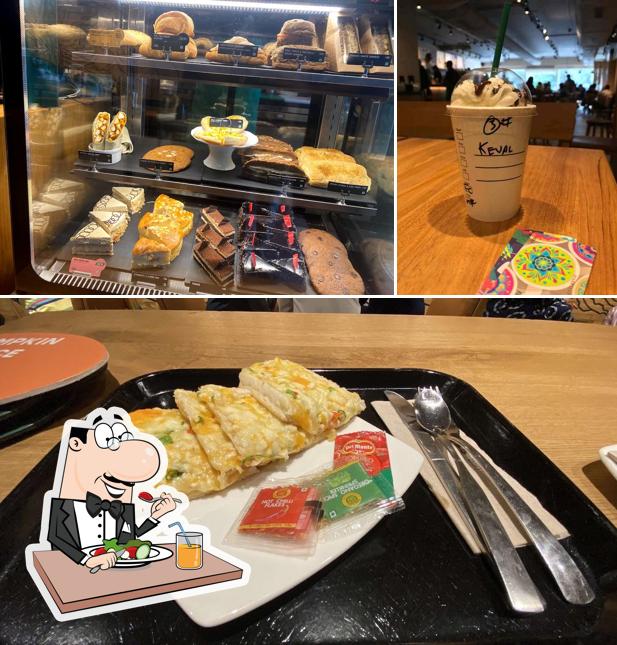 Ice cream at Starbucks Coffee