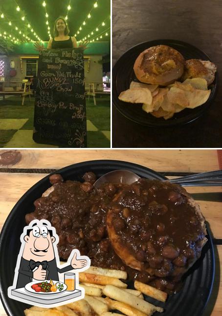 This is the photo depicting food and interior at Captain's Bar