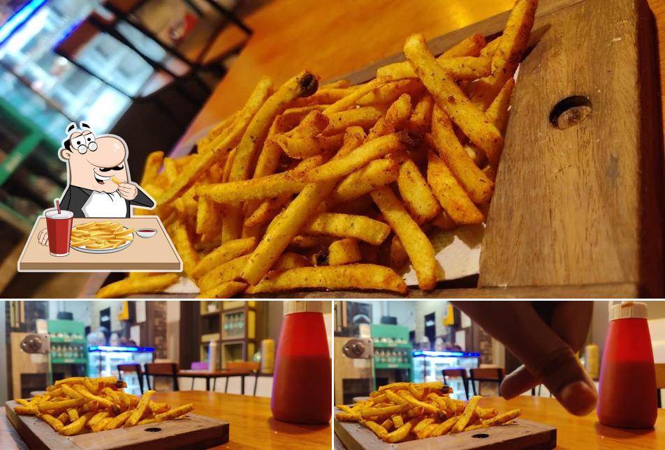 French fries at Kaapi Bytze
