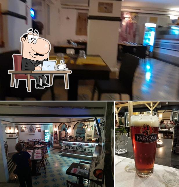 Litoranea 214 si caratterizza per la interni e birra