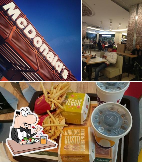 Cibo al McDonald's Fiumicino Retail Park