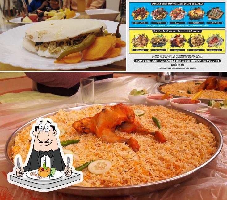 Meals at Mughal Darbar