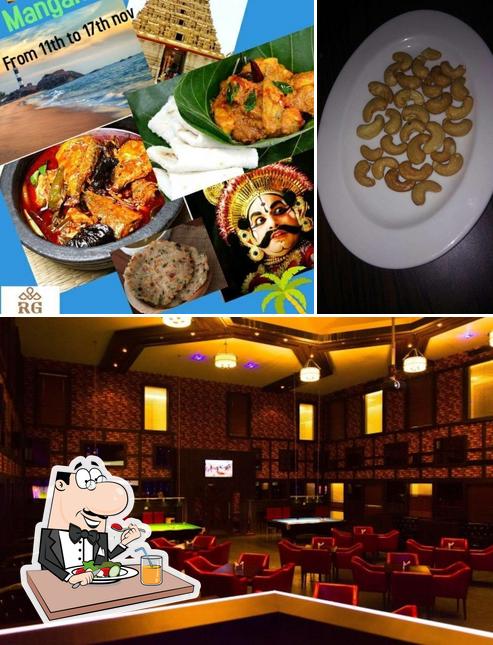 The restaurant's food and interior