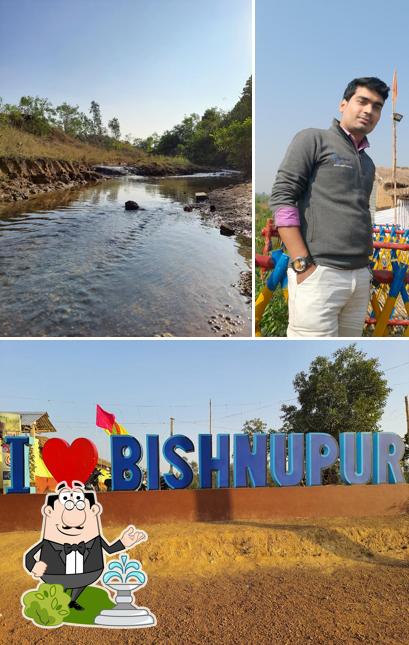 Check out how Addakhana (I love Bishnupur) looks outside