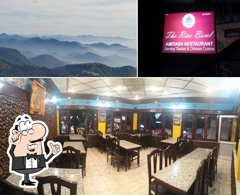 The image of Amitash Rice Bowl’s interior and exterior