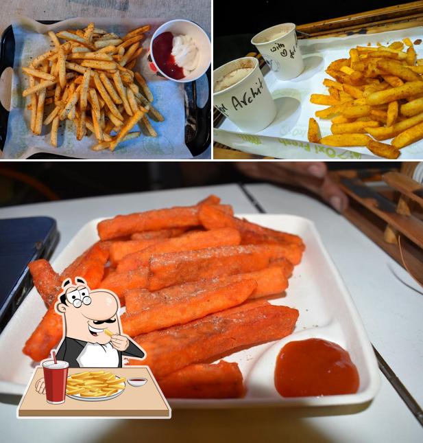 French fries at Cafe Sada Adda By Heerasha