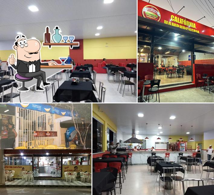 Veja imagens do interior do Hamburgueria California Lanches Tele-Entrega