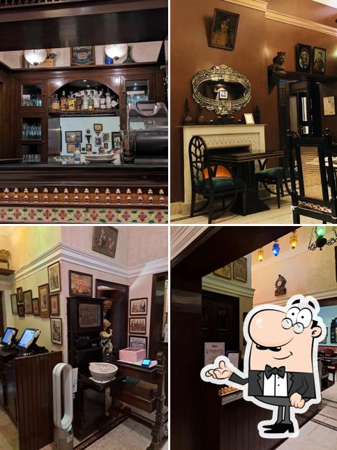 The interior of Chor Bizarre