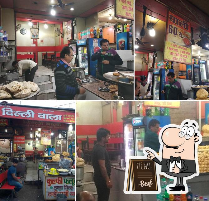 Look at the picture of Delhi Wala