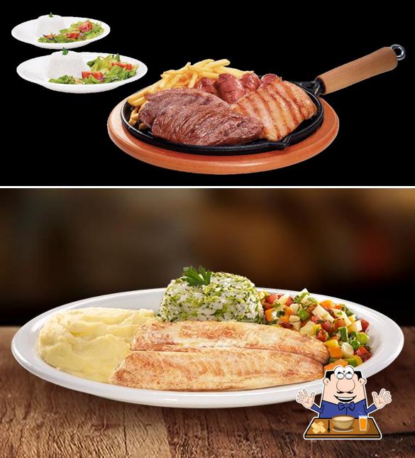 Comida em Giraffas Komprão