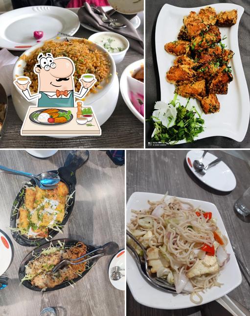 Food at MotiMahal Delux Mandi