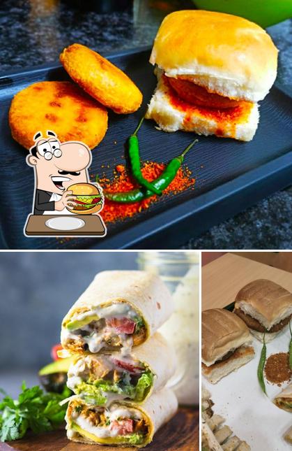 Get a burger at Urban Vada Pav - Shakarpur