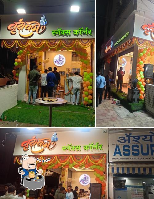Food at Vrindavan Snacks Corner