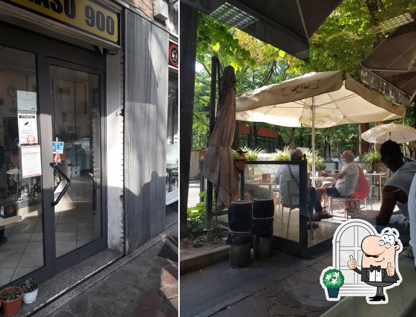 Dai un’occhiata alla immagine che raffigura la esterno e interni di Bar 900