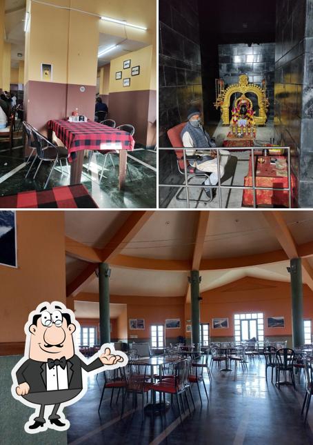 The interior of Chardham Restaurant