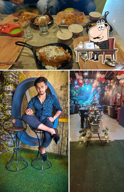Among various things one can find interior and food at Chicklet