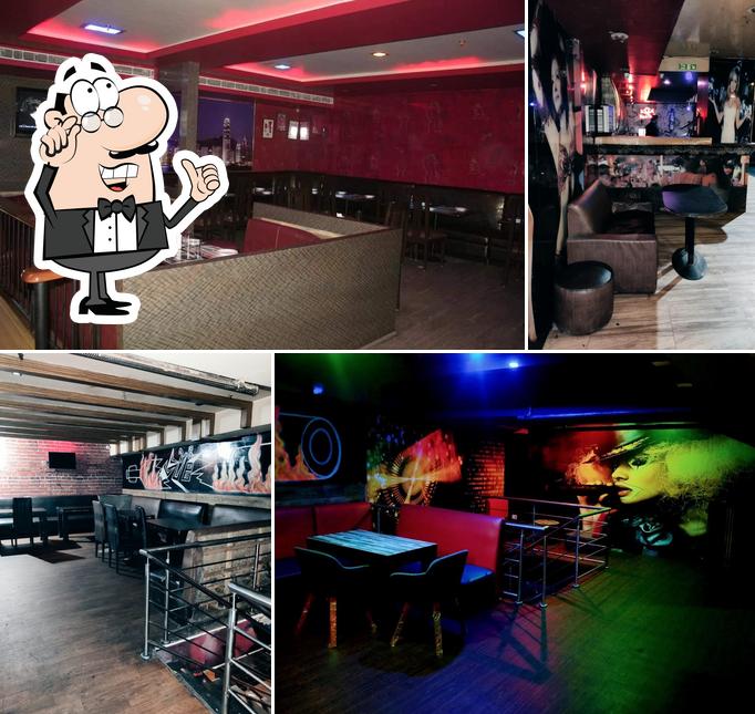 The interior of Club 18 The Best Disco