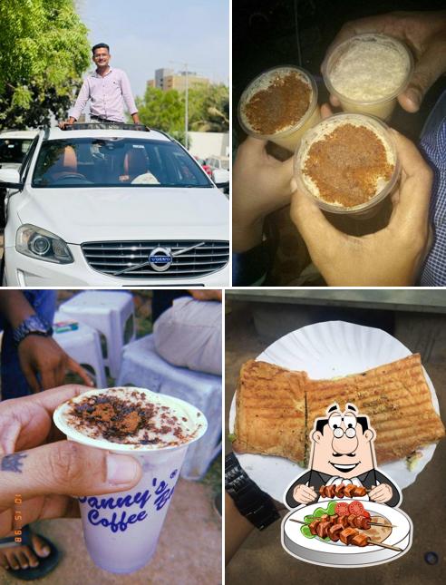 Meals at Danny's coffe bar