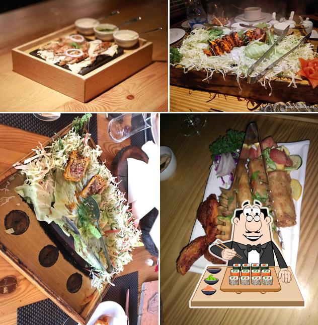 Order various sushi options
