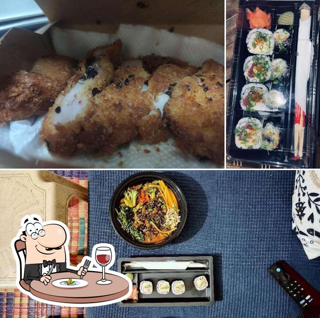 Meals at IKARI (pan asian)