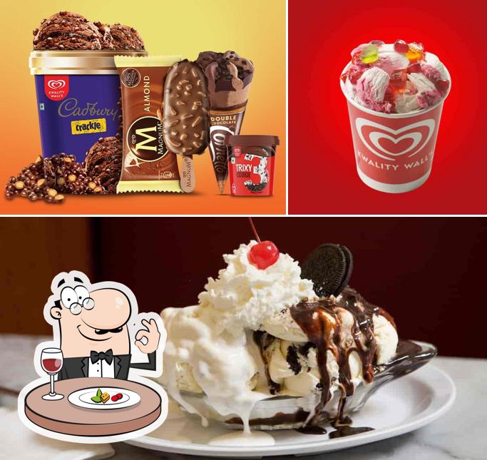 Food at Kwality Wall’s Ice Cream And More