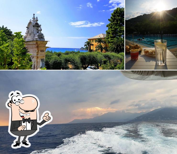 La immagine di esterno e bevanda da La Caletta