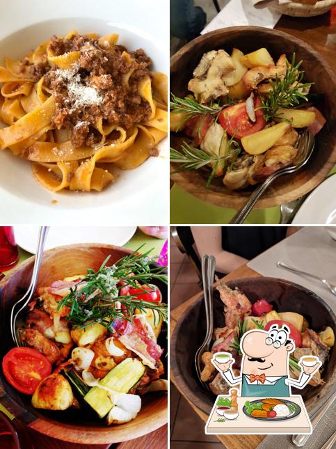 Platti al Trattoria Monte Donato