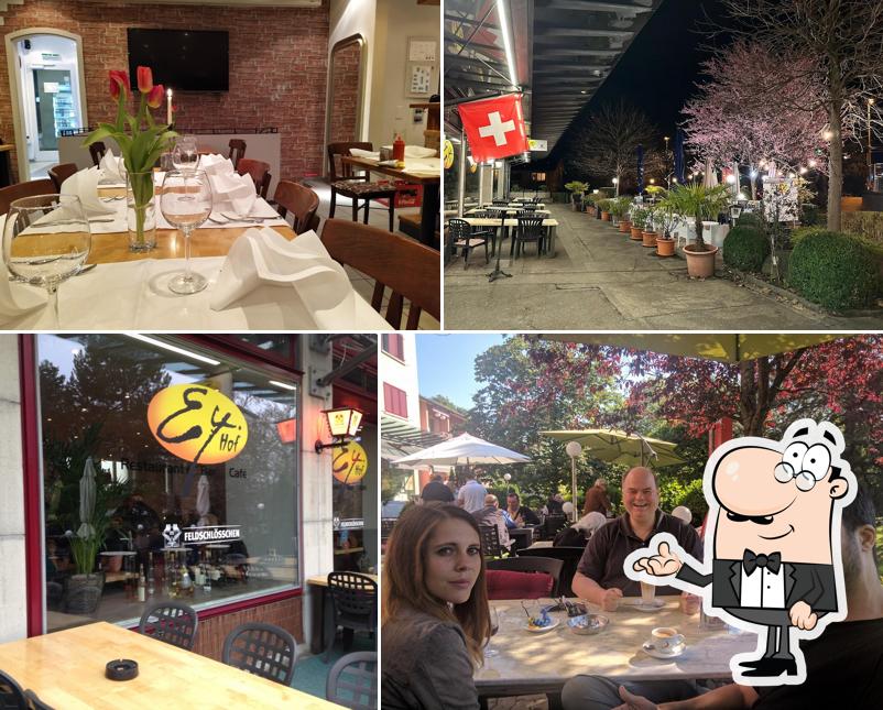 Gli interni di Ey Hof