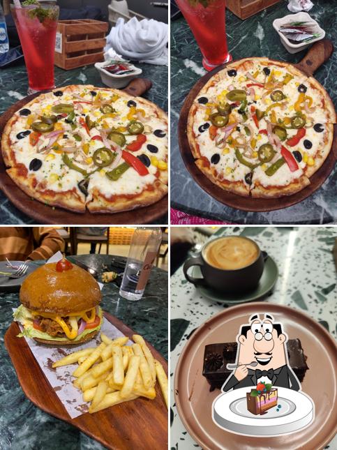 Chocolate cake at Cartel-Cafe&Bistro