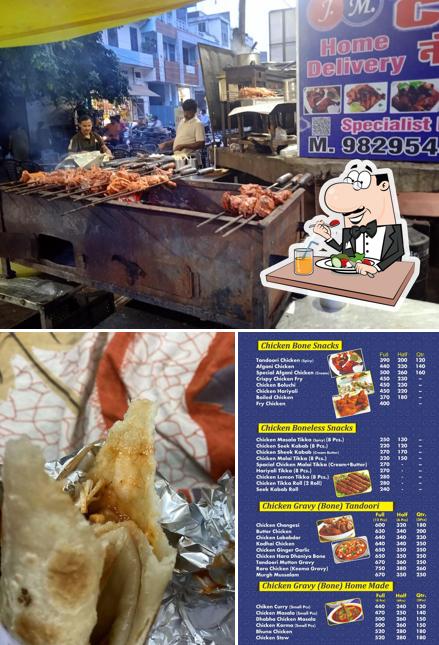 This is the photo displaying food and interior at J.M. Take Away