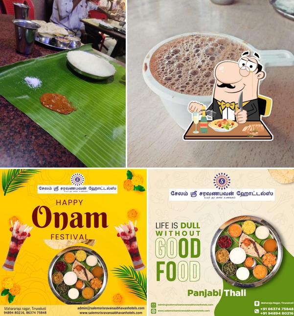 Food at Sri Saravanabhavan