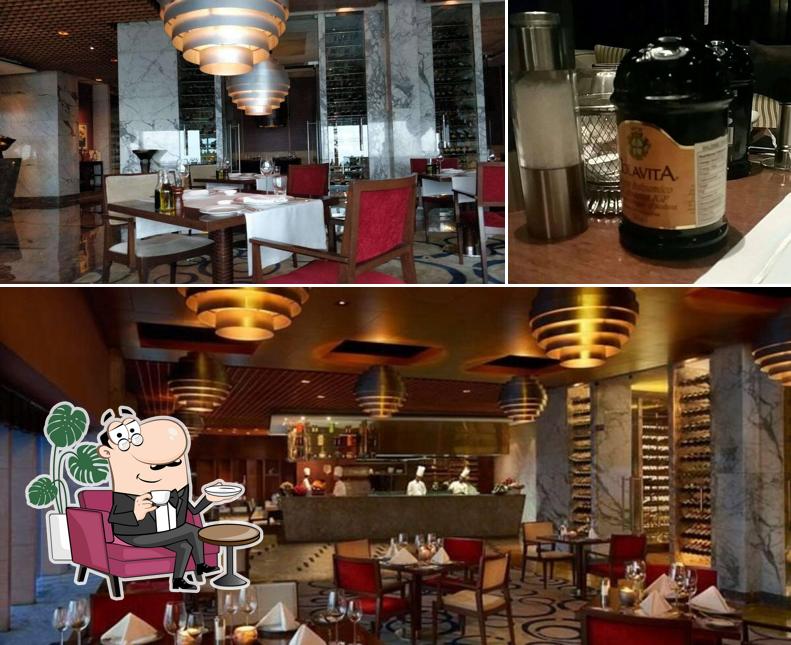 Among various things one can find interior and beer at Zanotta - The Leela Ambience Gurugram