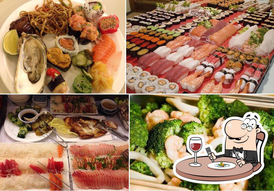 Comida em Restaurante Sushi Isao