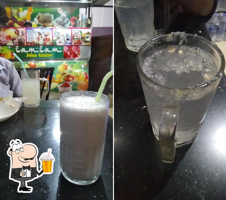 Enjoy a beverage at Zam Zam Bakery