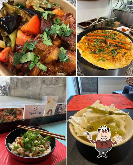 Platti al Chef Lu Chinese Street Food Montreux 卢师傅小吃奶茶店