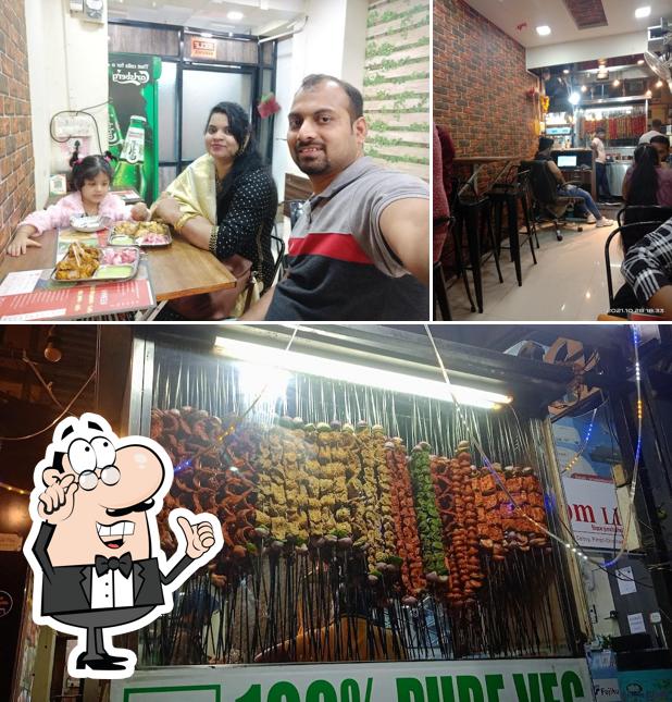 Among different things one can find interior and exterior at Delhi Darbar