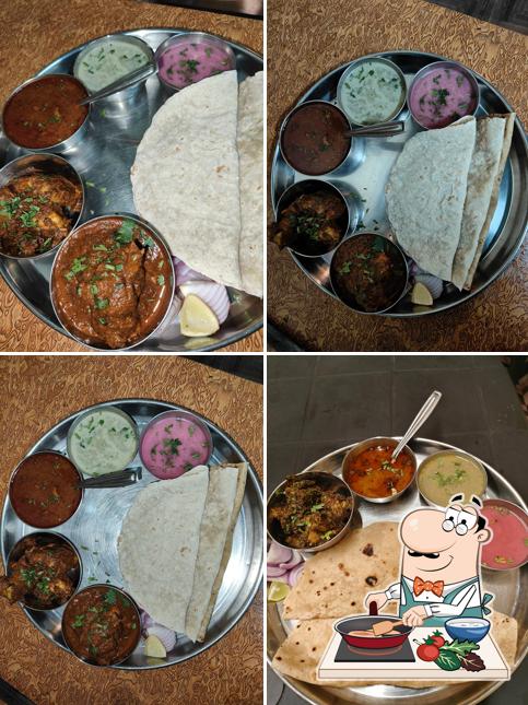 Chicken curry at Hotel Atithi