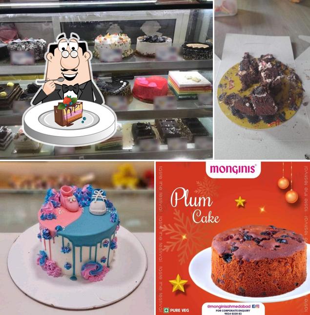 Chocolate cake at Monginis Cake Shop