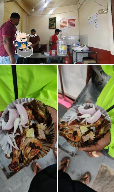 The photo of Only chicken’s food and interior